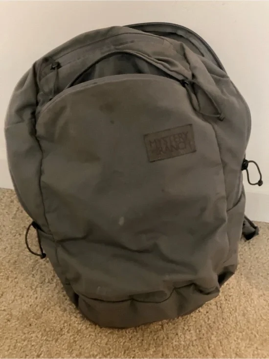 MYSTERY RANCH Olive Gray Utility Backpack