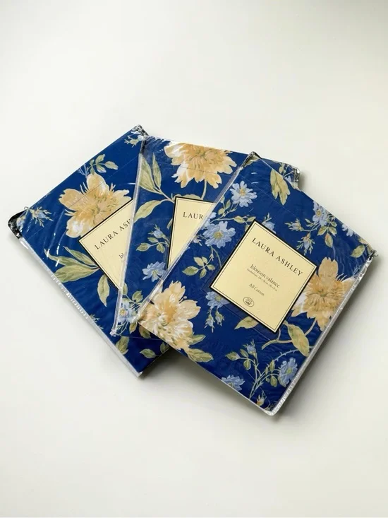 Laura Ashley Emilie Blouson Valances - Set of 3 | NWT