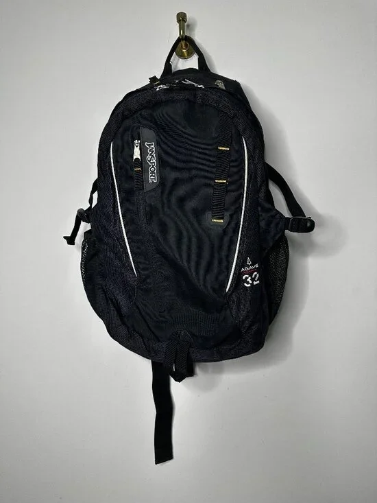 JanSport Black Agave Hiking Backpack - 32 Liter Daypack