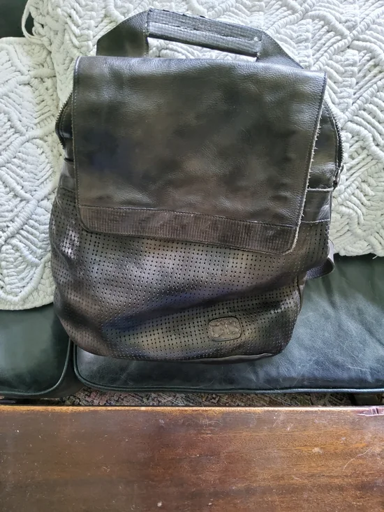 Bed Stu Pastsy Black Leather Backpack - Nwt