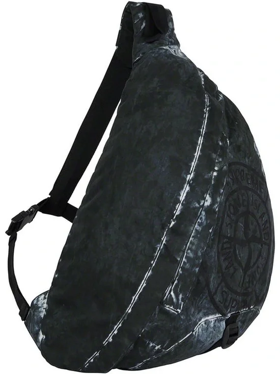 Supreme x Stone Island Heat Reactive Sling Bag SS20 Crossbody Shoulder Bag RARE!
