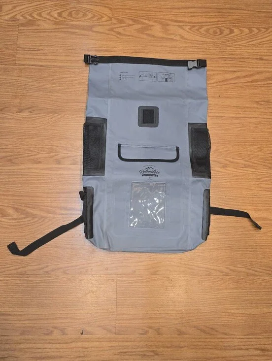 New Relentless Recreation 30L Grey/Gray Dry Large Bag Backpack