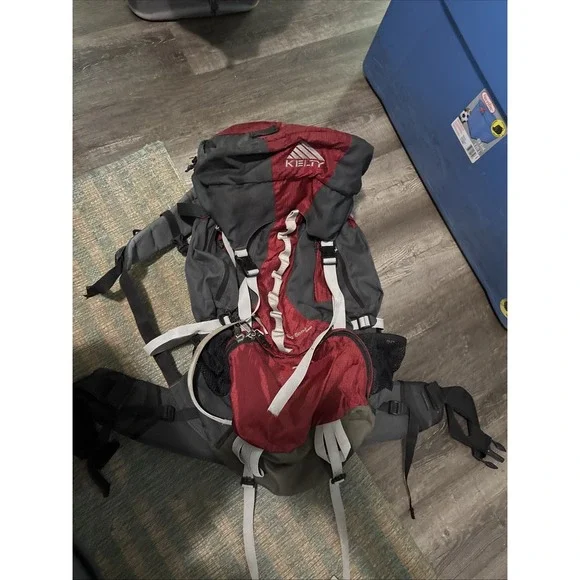 Kelty Large Hiking Backpack Red Bag Big Bend 5000 30