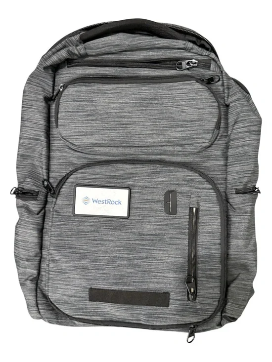Men's Gray Tech Backpack