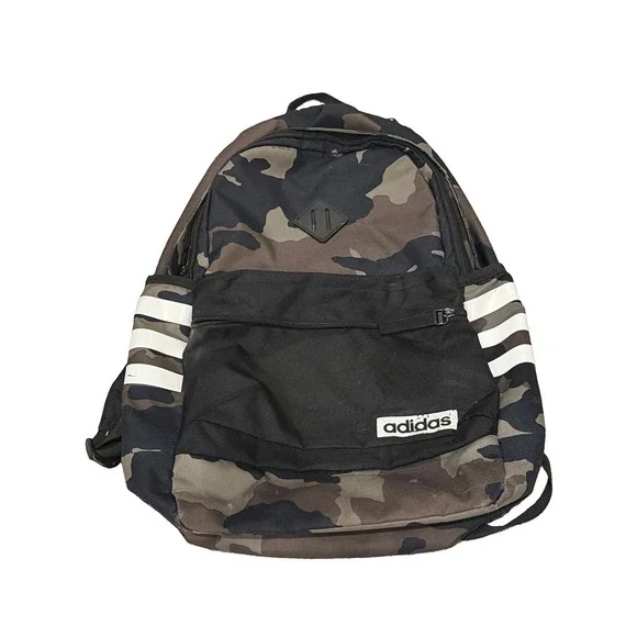 Adidas Classic 3-Stripes III Backpack Legacy Green Camo/Black