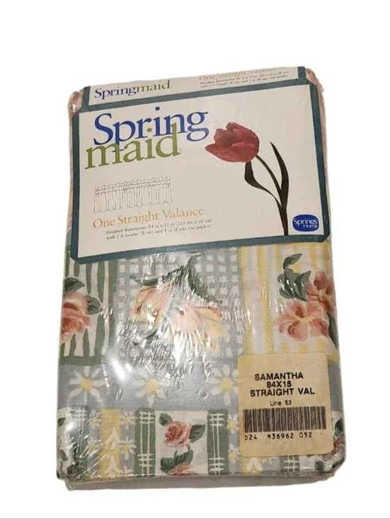 Vintage Springmaid Window Valance 84