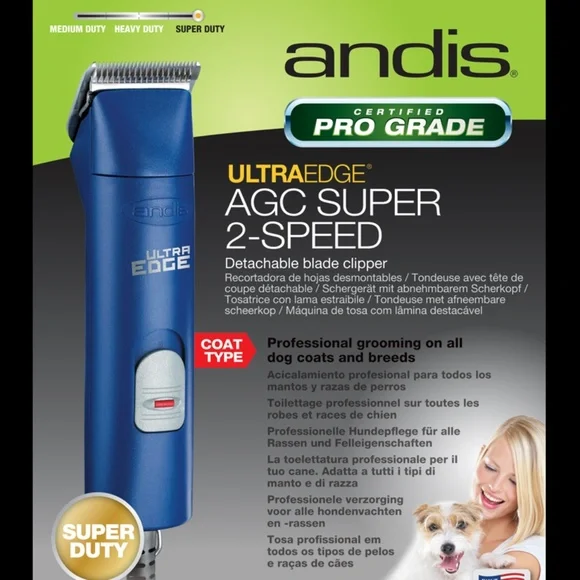 Andis 23320 Professional UltraEdge Super 2-Speed Detachable Blade Clipper