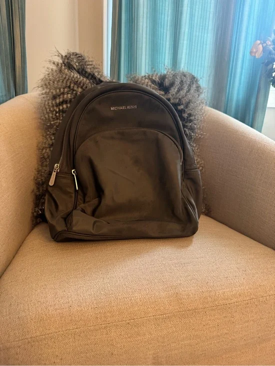 Michael Kors Green Backpack - Sleek Everyday  Bag