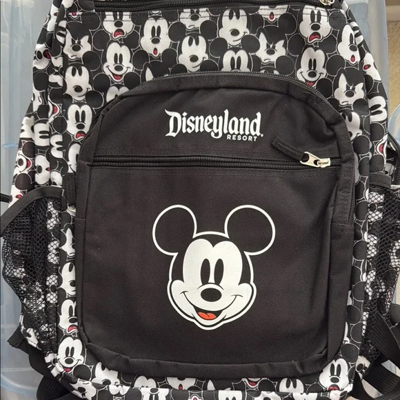 Black & White Mickey Mouse Backpack