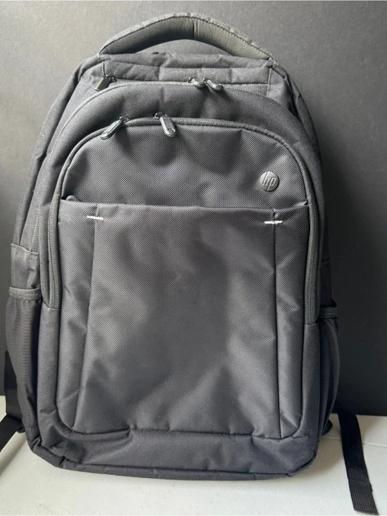 HP 17 Laptop Backpack Black RFID College Business Travel Computer Bag 2SC67AA