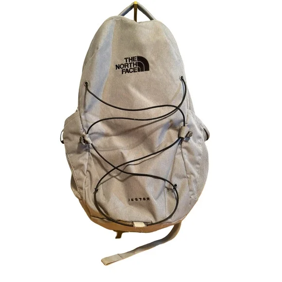 The North Face Jester Standard Full Size Unisex Gray Backpack 18x11