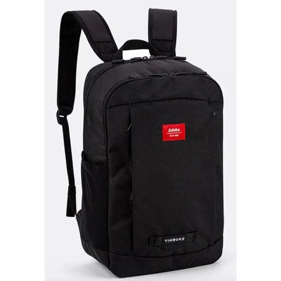Timbuk2 Adobe Laptop Backpack Black Tech Commuter Travel Bag Rucksack‎