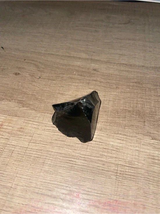 Polished Black Obsidian Chunk - Natural Gem