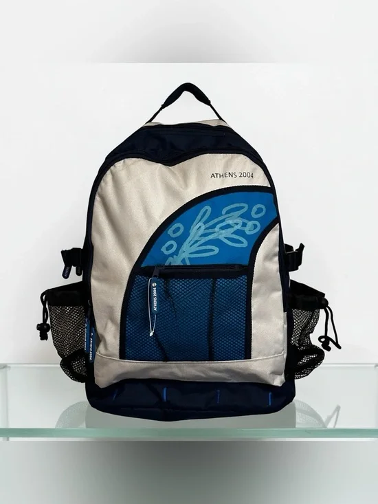 Athens Olympics 2004 Original Licensed Backpack New