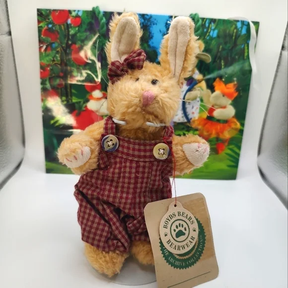 💥3/$20 Vintage Boyds Collection Miniature Bear Rabbit!