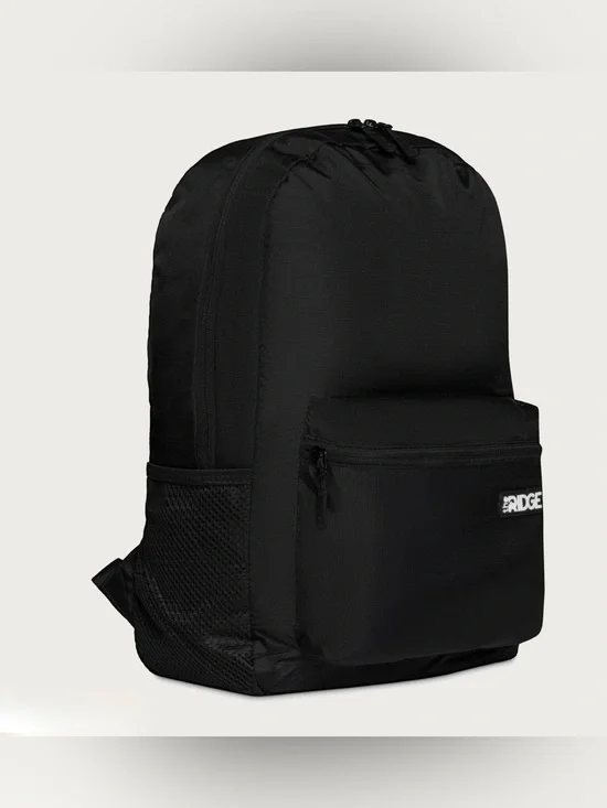 Ridge Packable Backpack in Matte black