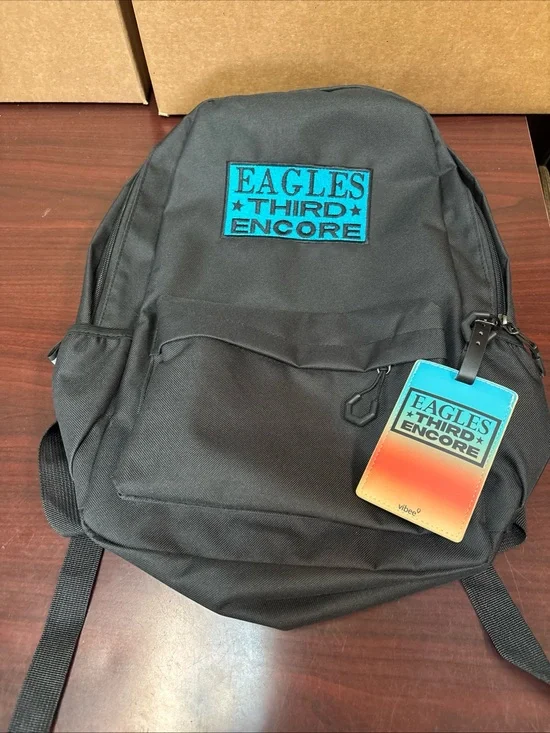 The Eagles Third Encore Sphere Las Vegas Concert VIP Backpack & Luggage Tag