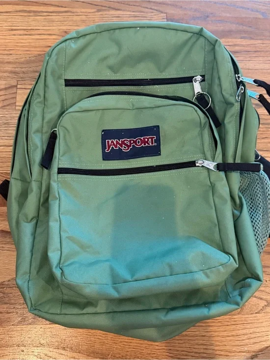 Jansport Olive Green Classic Backpack big student