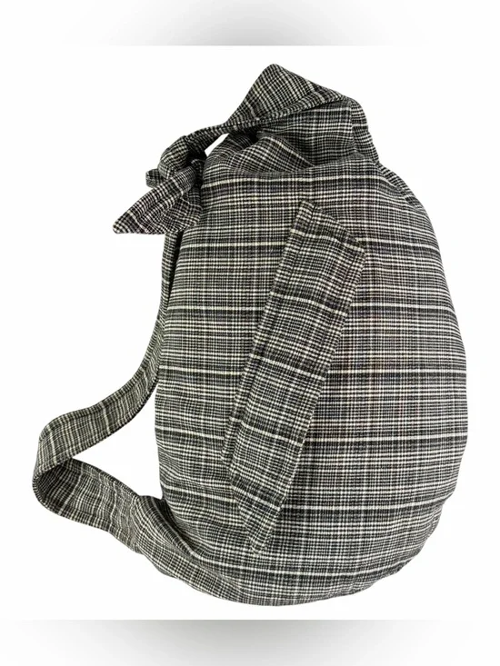 RAF SIMONS Eastpack Houndstooth Plaid Wandering Sling Large Bag