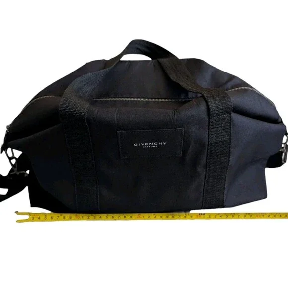 Givenchy Parfums Duffel Weekender Travel Gym Bag Black