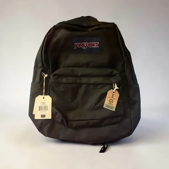 Jansport Black Everyday Backpack with Front Pocket