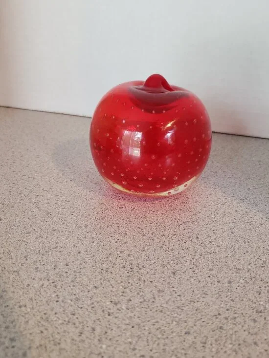 Vintage Rossini Art Glass Paperweight