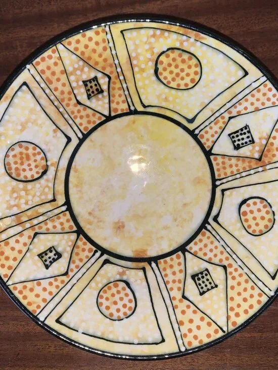 Ceramic bowl, hand crafted in NY