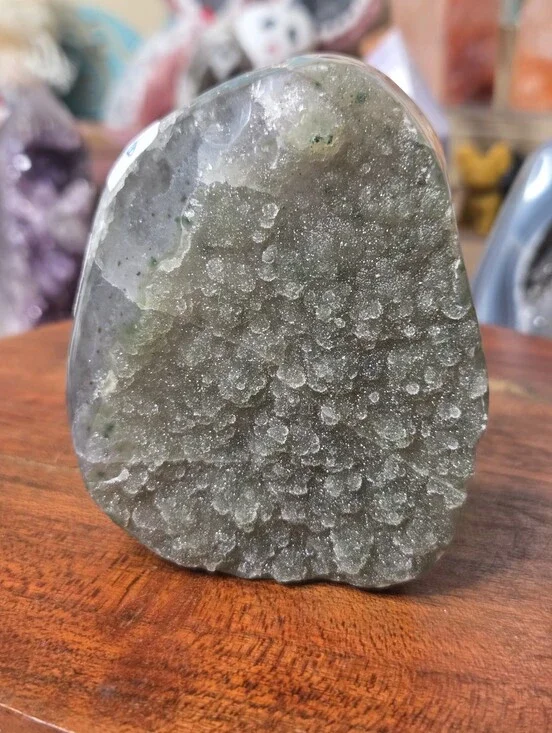 Green Amethyst Freeform 3x3 (Attracts Abundance)
