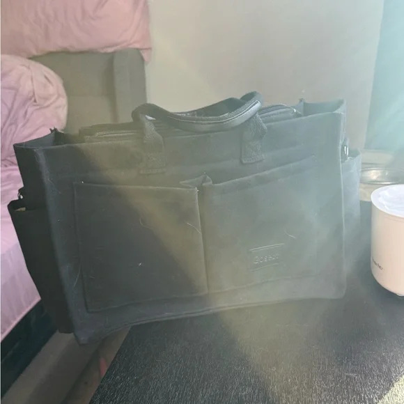 Sleek Black Men's Briefcase