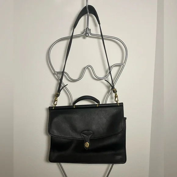 Jack Georges Leather Briefcase