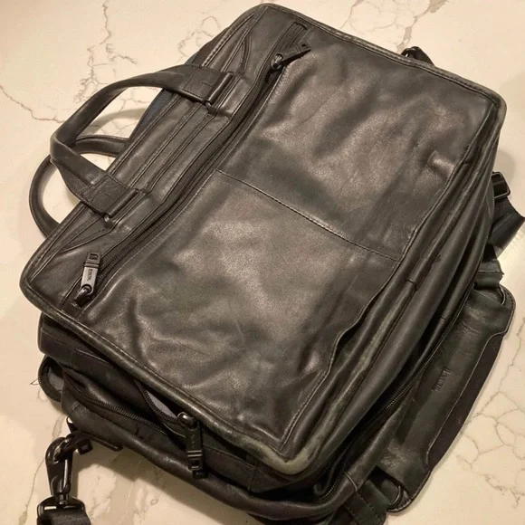 Tumi 100% Leather Laptop Bag