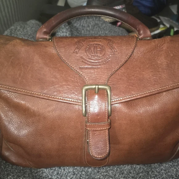 Ghurka No. 127 Tilbury II Leather Briefcase Bag – Made in USA – Excellent