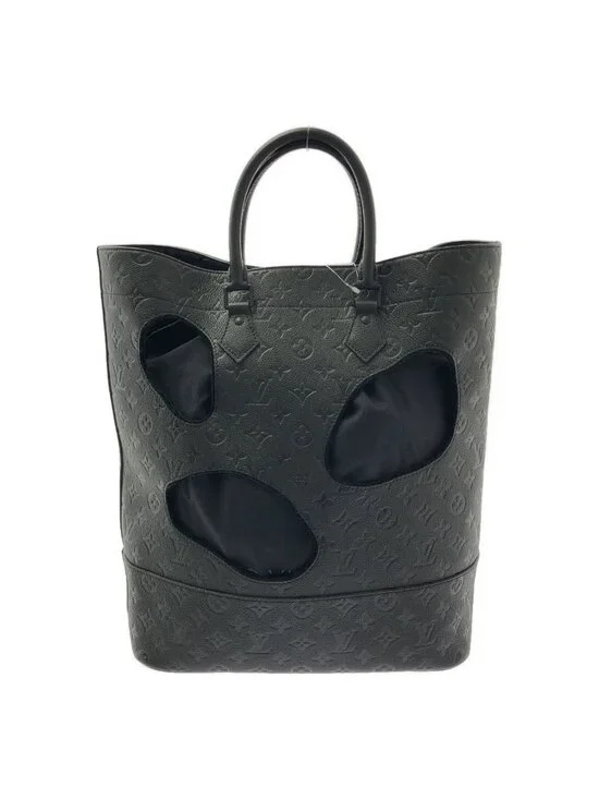 Louis Vuitton Rei Kawakubo With Holes PM Monogram Tote Black