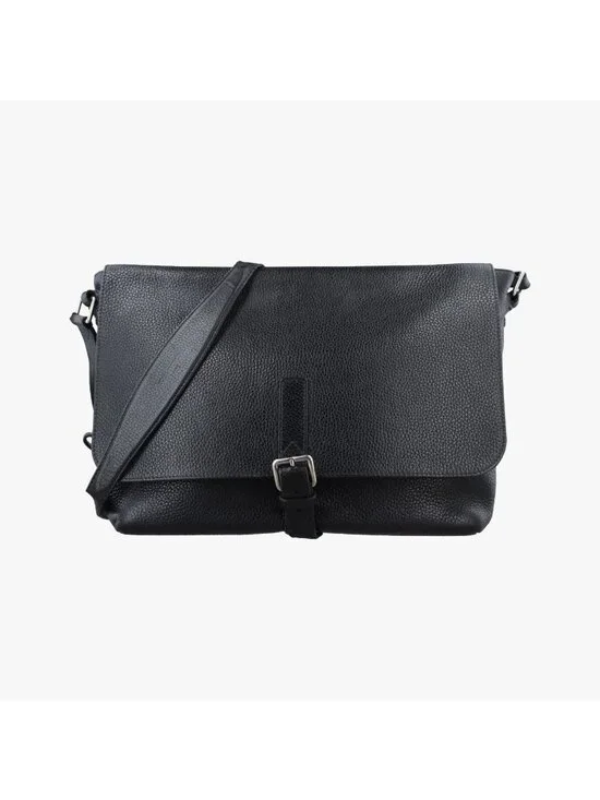 Louis Vuitton Marius Black Taurillon Leather Tote