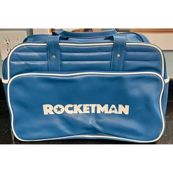 Rocketman Promotional Retro Duffle Bag Elton‎ John Collectible