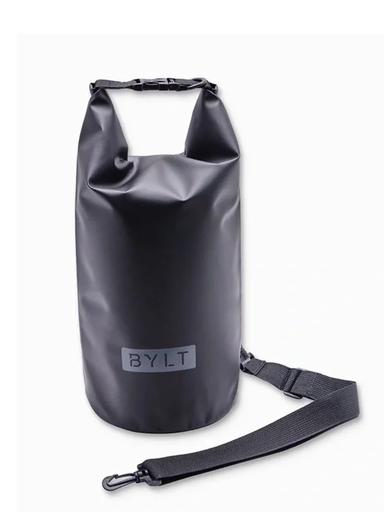 BIOS Dry Bag Black Waterproof Roll-Top Sling Bag