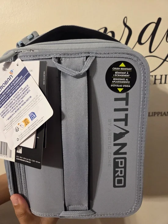 Titan Pro Blue Hard Lunch Case