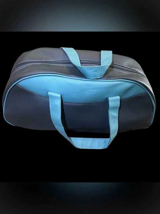 Vinyl One Zip Travel Tote Bag