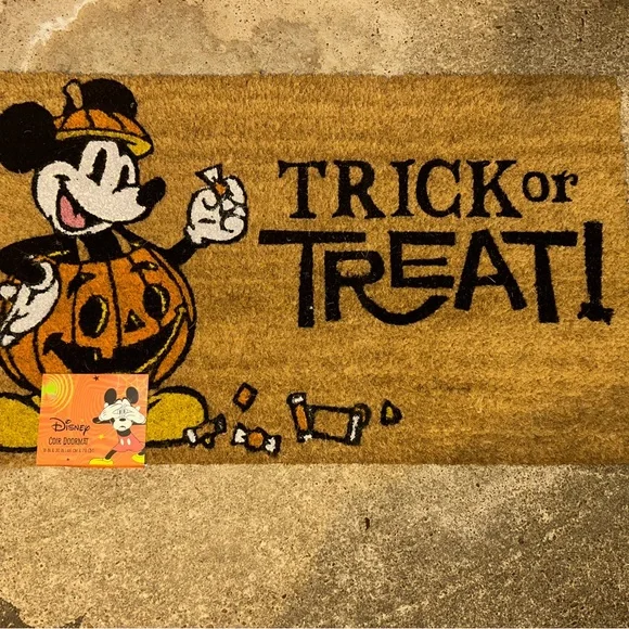 Mickey Mouse Halloween Doormat