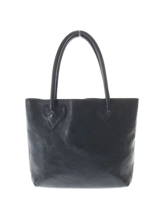 Chrome Hearts FS Tote Leather with Cross Patch