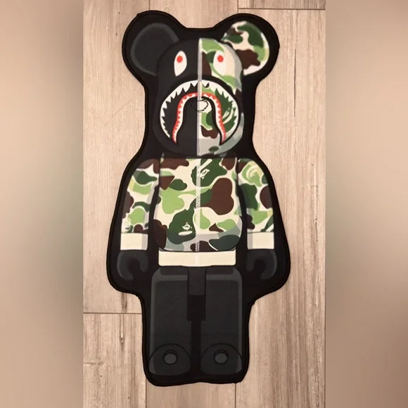 Streetwear inspired Camouflage Bear rug Brand New