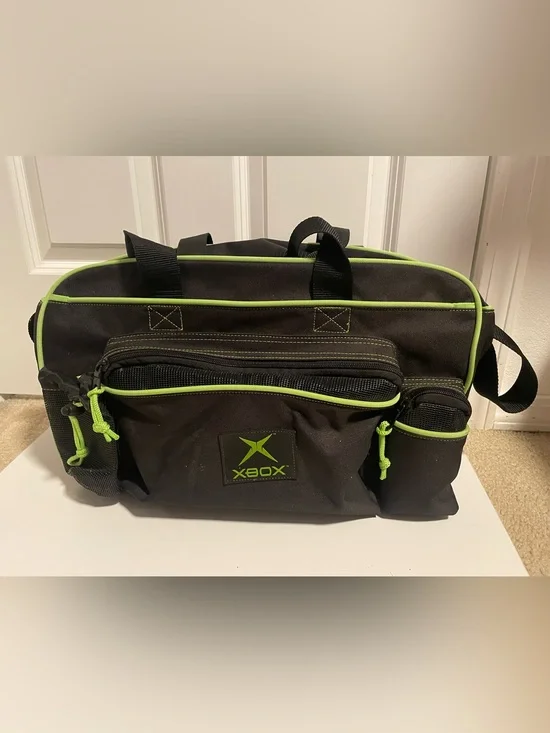 Vintage xbox gamer bag