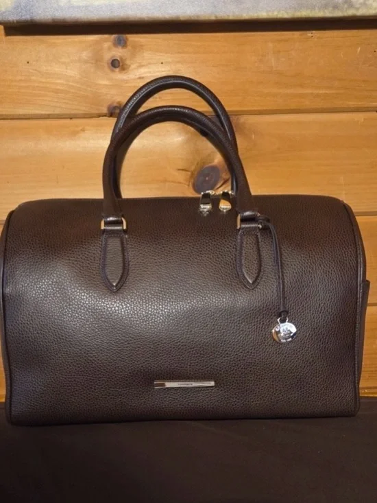 Brahmin Spencer Pebbled Genuine Leather Grain Satchel NWT