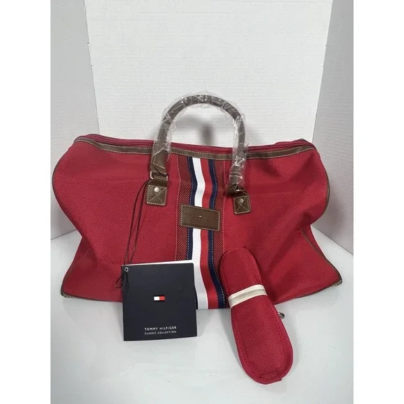 NWOT Tommy Hilfiger Red Logan 21