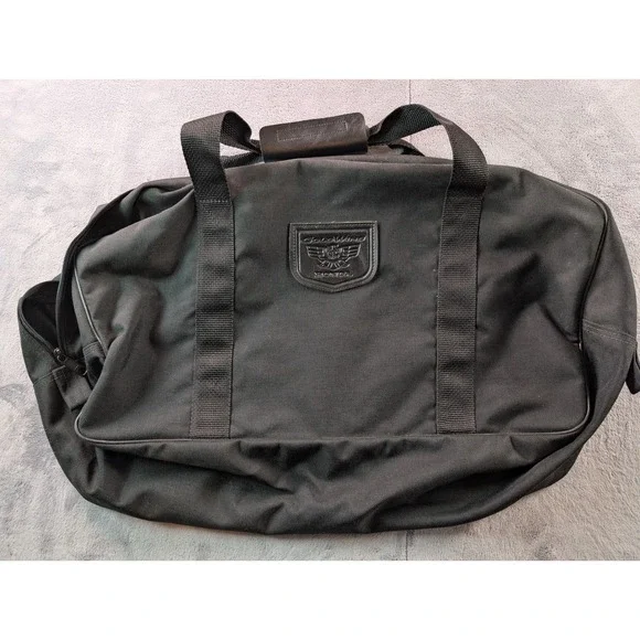 Honda Goldwing GL1500 Black Textile Duffel Bag Travel Luggage Carry On Bag