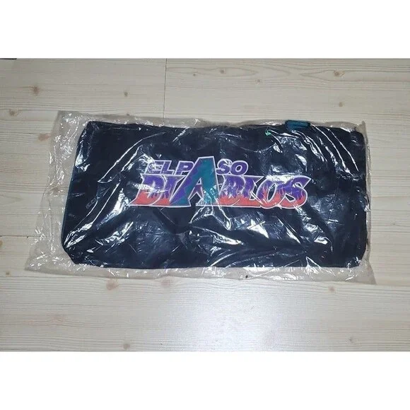 El Paso Diablos Baseball Gym Bag 20x10x10” NEW