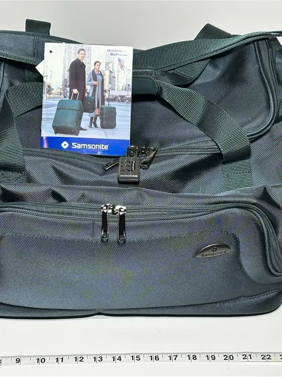 Samsonite Duffel Bag in dark Teal Green