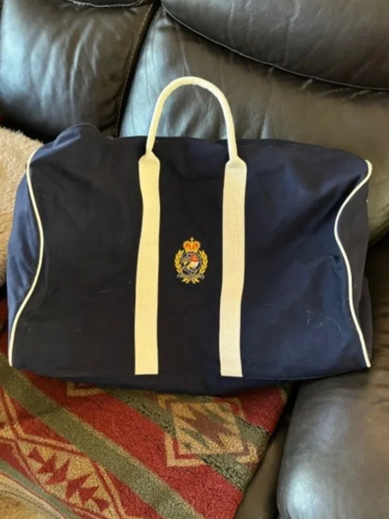 Ralph Lauren large Canvas Duffle Bag