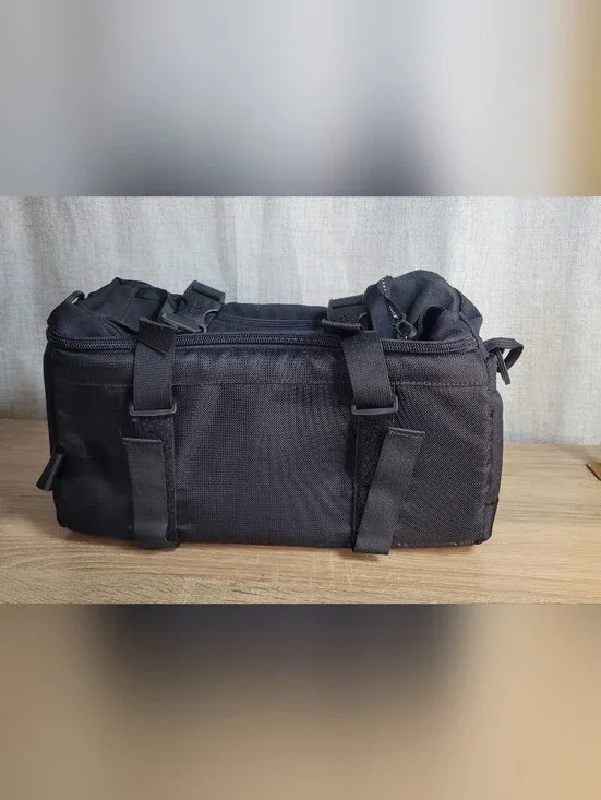 Black Vaude Road Box Duffel Bag Cycling Durable Travel & Gear Carry Saddle Bag
