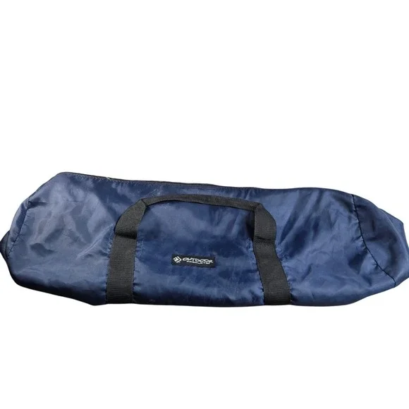 Outdoor Products 204B5-001 Duffle Bag Unisex Large Navy Blue Nylon Travel Gym